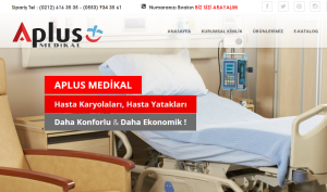 Aplus medikal hasta karyolası ve hasta yatağı